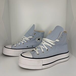 Converse Women's High-Top Sneakers - Light Blue